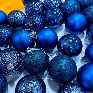 Navy Christmas Balls